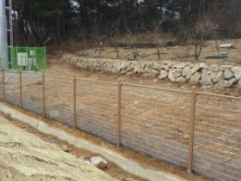 야생동물 유도형휀스 (알미늄 기둥용)