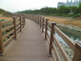 합성목재 데크 난간
