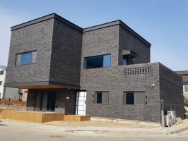 테라노블 휀스 블랙레쟈톤 앙카+기초매립형  + 출입문