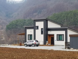 강원도 영월군 전원주택휀스 테라휀스 기본형+ 아트창살AD형 특수문