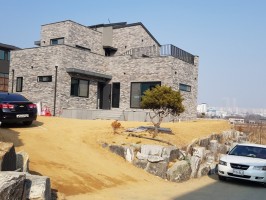 청주 흥덕구 전원주택휀스  테라휀스A-001 고급형 특수품 블랙레쟈톤 H:1200용