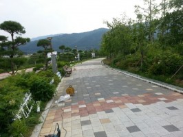 잔디보호 A450용 앙카  경계석위