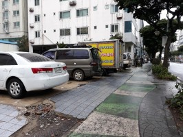 제주도 연동   주차장 외부 메쉬기와진회색1500용 앙카하부캡입 +메쉬출입4쪽문 1.5M*4M 앙카용