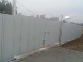 용인기흥소재 상가택지 EGI 휀스 1.8용  +출입문 1.8*5M앙카+기초