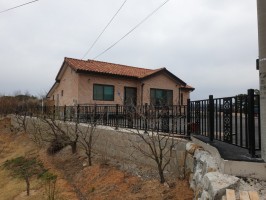 아산 선장면 전원주택 테라에디션S앙카+기초 블랙레쟈톤 경사+단차+ 코너