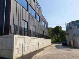 화성 공장, 신축건물 휀스 테라에디션S (블랙, 높이1.2용, 경사, 앙카용)