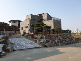 청주 흥덕구 전원주택휀스  테라휀스A-001 고급형 특수품 블랙레쟈톤 H:1200용출입4쪽문 포함  동영상