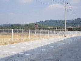 충북음성 물류센터 신축공장 메쉬앙카백색1500용