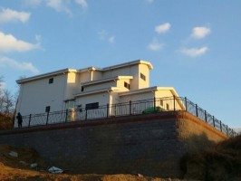 아산 전원주택단지  테라아트02-11앙카 블랙 보강토 위