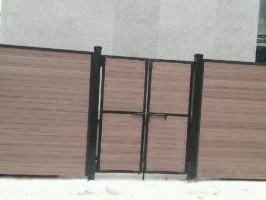 서울송파구 소재 테라합성목재가림막 W-4000 (H:1800)