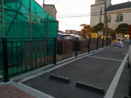 인천 연수구  소방서,119안전센터 테라젠06-02 (블랙,앙카,기초매립형,높이:1.2용) 경사, 주차장옆