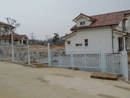 음성 전원주택아트창살 AD형 1200용 +창살A형 (경사 구간) 백색
