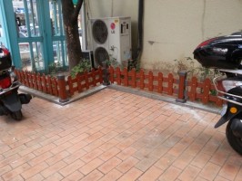 서울중구 소공원 합성목재 잔디보호휀스 WS-3000