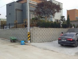 이천 고담동 전원주택 보강토위 앙카휀스
