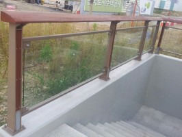 청라 강화유리 난간