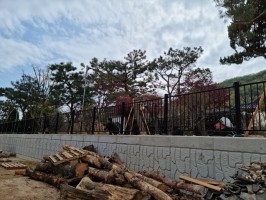 시흥대야동  카페휀스 테라기본낙옆제외  카페울타리
