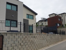 용인보라동 전원주택휀스 테라젠04-01 + 테라로아 (앙카용, 높이1.2용, 테라스)