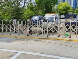 안산  유치원 무레일자바라 바퀴100파이 양문   하우스2포함 자바라휀스  유치원자바라