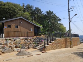 대부도 전원주택휀스 (테라기본형 낙엽제외, 앙카+기초, 계단, 단차, 높이1.2용, 블랙)