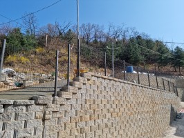 안양택지  메쉬기와진회색1.2앙카하부캡입 단차 라운드