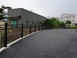 충남천안 신축빌딩, 신축건물 휀스 테라젠02-02 (앙카, 블랙, 높이1.2용)