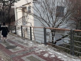 서울소재 보차도난간 WS-01 경사 투톤